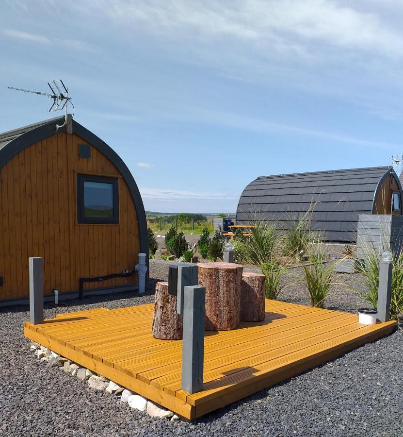 הוילה Lybster North Star Glamping מראה חיצוני תמונה
